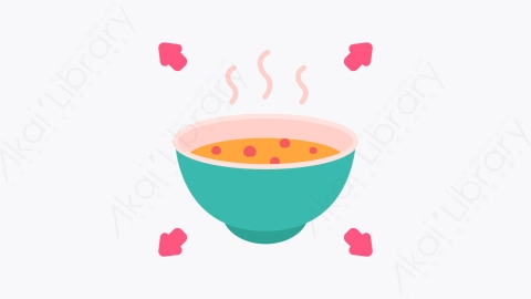 图片素材-010热食 hot food扁平MG卡通冠状病毒COVID 19元素图标