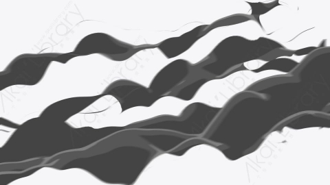 视频素材-（4K）动漫卡通云彩烟雾-23Special_Anime_Cloud_Ground_Smoke_Wind_1