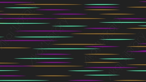 视频素材-（4K）卡通动漫多彩横向速度线multicolor-speed-lines-loopable