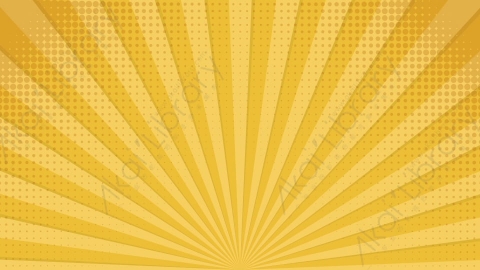视频素材-（4K）卡通动漫黄色太阳光线sun-rays-loopable