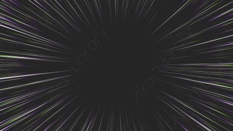 视频素材-（4K）卡通动漫向外的速度线-2outward-speedlines-overlay-colorful-4