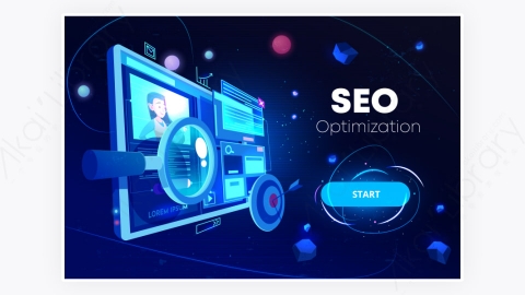 图片素材-SEO登录页面模板设计-1