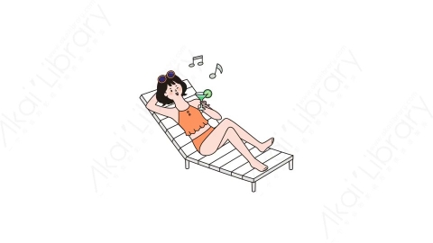视频素材-可爱卡通男生女生动态表情包_02_08