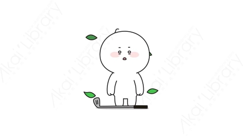 视频素材-可爱搞怪光头小人动态表情包_02_01