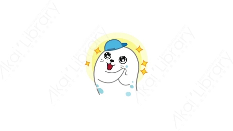 视频素材-可爱搞笑海狮动态表情包_02_14