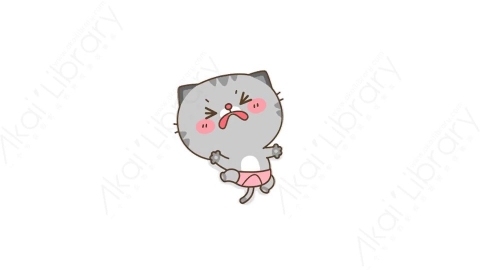 视频素材-可爱搞笑猫咪动态表情包_01_03