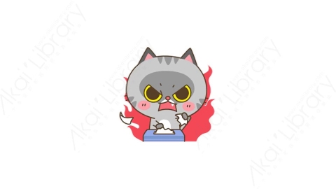 视频素材-可爱搞笑猫咪动态表情包_01_15
