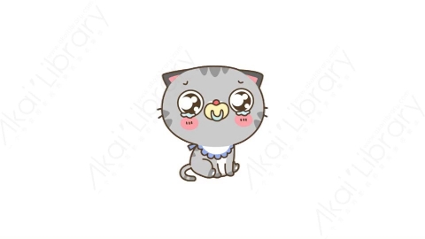 视频素材-可爱搞笑猫咪动态表情包_01_17