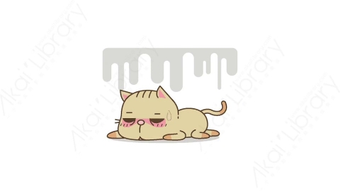 视频素材-可爱搞笑猫咪动态表情包_03_01