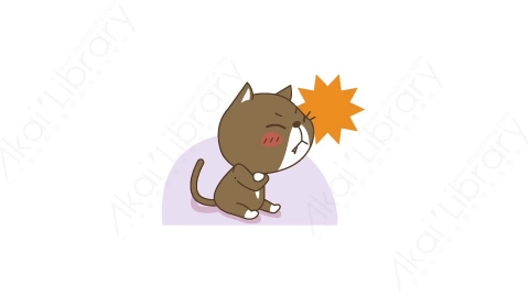 视频素材-可爱搞笑猫咪动态表情包_03_15