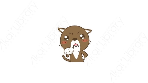 视频素材-可爱搞笑猫咪静态表情包_14_07