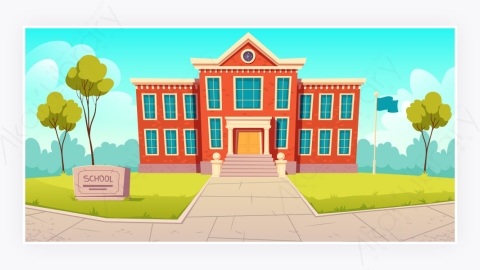 图片素材-学校建筑校舍教育机构学院-1