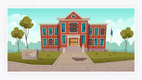 图片素材-学校建筑校舍教育机构学院-2