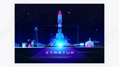 图片素材-宇宙飞船启动重型运载火箭起飞发射卫星-4