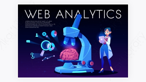 图片素材-科学在线教育登录页面模板设计-13