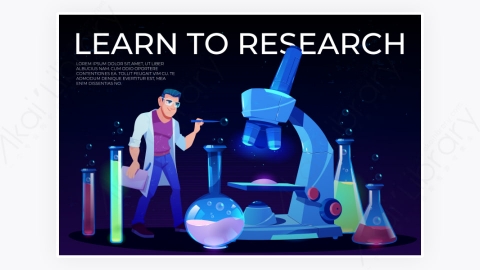 图片素材-科学在线教育登录页面模板设计-4