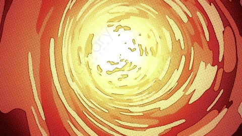 视频素材-（720P）卡通动漫漫画螺旋背景comicspiral-background1
