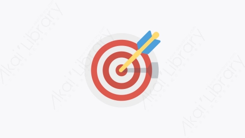 图片素材-0003-目标target卡通扁平网络媒体广告元素图标