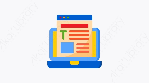 图片素材-001-博客blogging扁平卡通在线营销元素图标