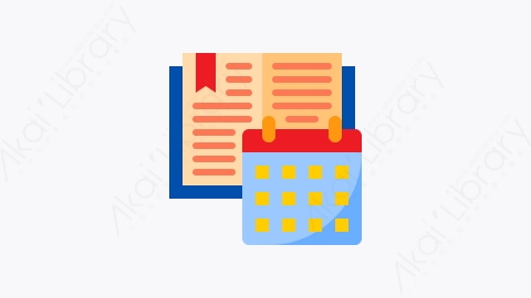图片素材-001-日历calendar扁平卡通日历和日期元素图标