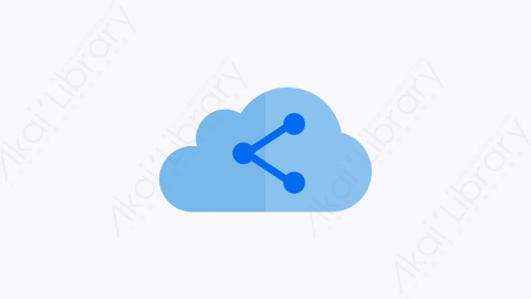 图片素材-001-云计算cloudcomputing扁平卡通通信互联网元素图标