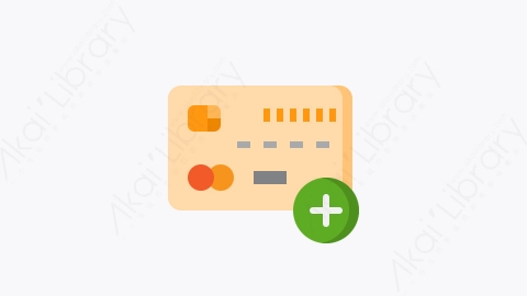 图片素材-001-信用卡credit_card扁平卡通购物在线元素图标