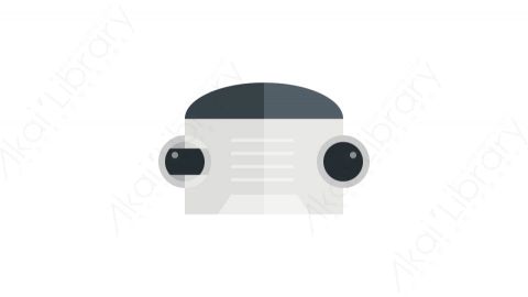 图片素材-001机器人_robot机器人头像道具元素图标