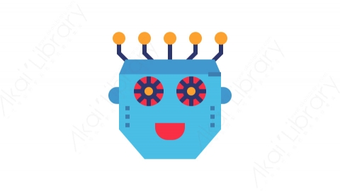 图片素材-001机器人_robot科技人工智能道具元素图标
