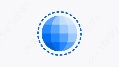 图片素材-001-世界world扁平卡通互联网和浏览器元素图标