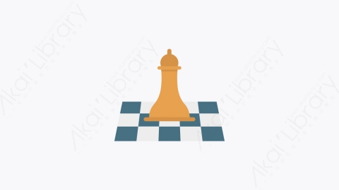图片素材-0013-国际象棋chess卡通扁平体育运动活动元素图标