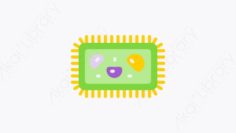 图片素材-002-细菌bacteria扁平卡通科学元素图标