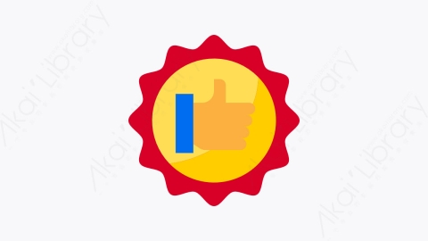 图片素材-002-徽章-1badge扁平卡通奖励和奖牌元素图标