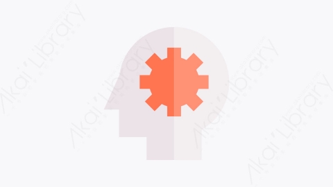 图片素材-002-大脑brain扁平卡通卫生保健元素图标