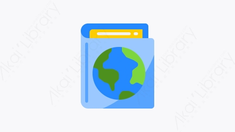 图片素材-002-地图册map_book扁平卡通导航和地图元素图标