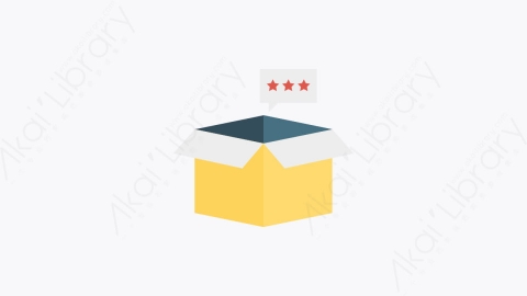 图片素材-0020-箱子box卡通扁平信息媒体广告元素图标