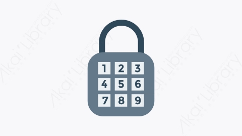 图片素材-0026-挂锁-3padlock卡通扁平生活日常安全元素图标