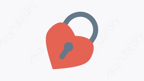 图片素材-0027-挂锁-2padlock卡通扁平生活日常安全元素图标