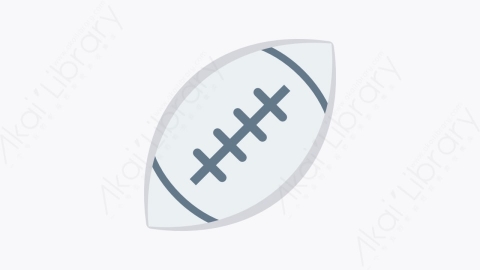 图片素材-0028-橄榄球-1rugby卡通扁平学校与教育元素图标