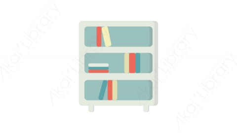 图片素材-003书架_bookshelf家具道具元素图标