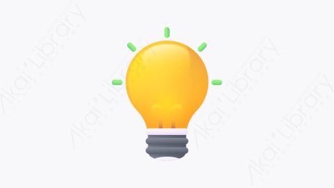 图片素材-003-主意idea扁平卡通教育元素图标