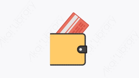 图片素材-003-付款方式payment_method扁平卡通会计图标