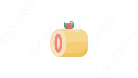 图片素材-003蛋糕卷_roll_cake甜点和糖果食物餐饮道具元素图标