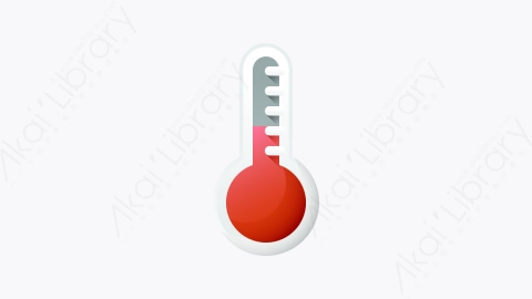 图片素材-003-温度temperature扁平卡通UI元素图标