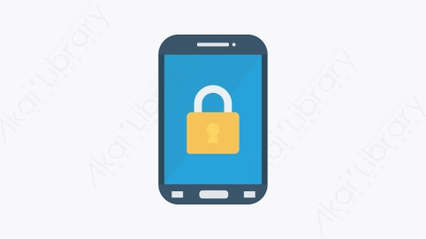 图片素材-0031-智能手机smartphone卡通扁平生活日常安全元素图标