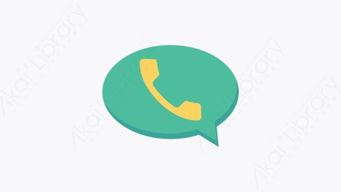 图片素材-0032-通知notification卡通扁平通信沟通元素图标