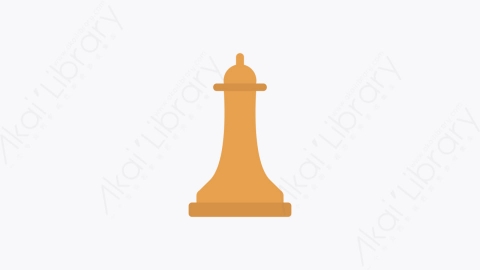图片素材-0035-国际象棋chess卡通扁平信息媒体广告元素图标