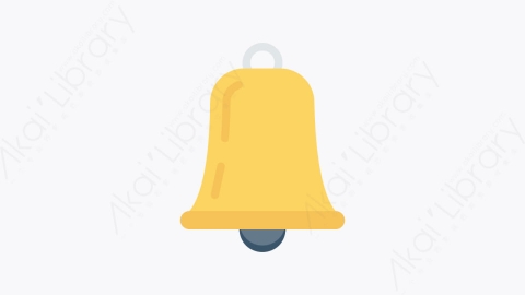 图片素材-0039-通知notification卡通扁平学校与教育元素图标