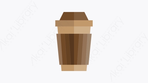 图片素材-004-纸杯papercup扁平卡通咖啡元素图标