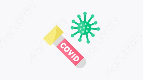 图片素材-005-冠状病毒covid扁平卡通冠状病毒图标