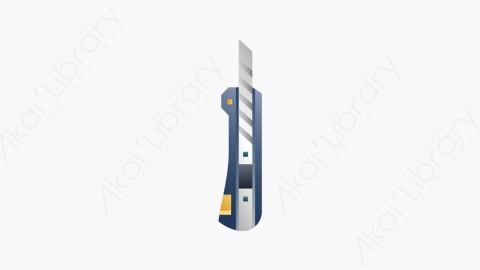 图片素材-005-切割机cutter扁平卡通施工工具图标